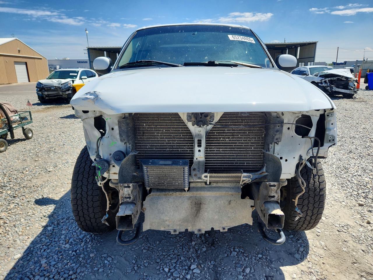 2003 Ford F150 Supercrew White vin: 1FTRW08L83KA44406