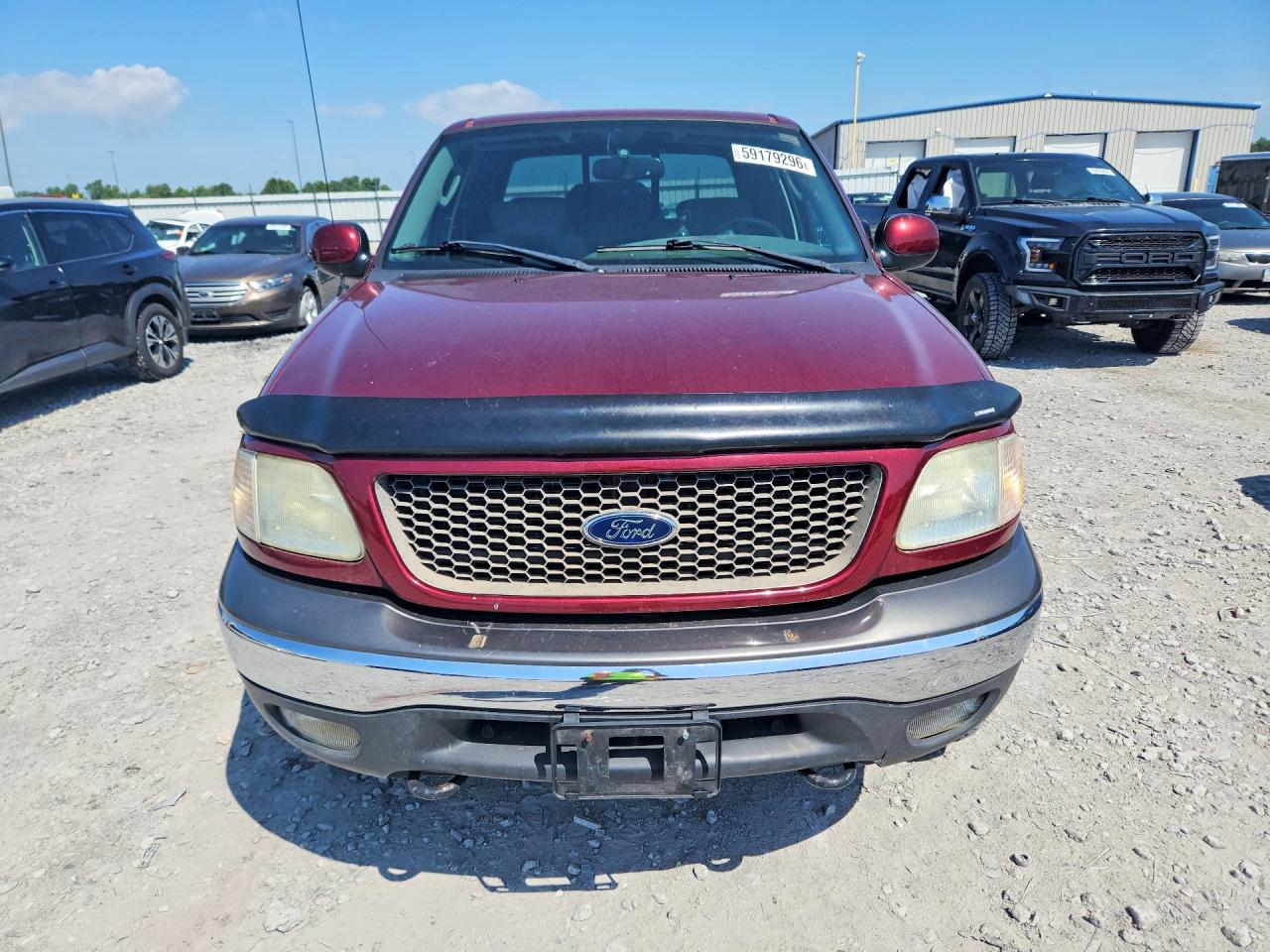 2003 Ford F150 Supercrew Maroon vin: 1FTRW08L83KA53252