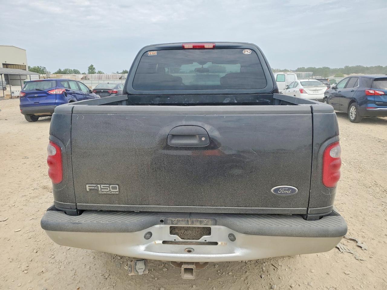 2003 Ford F150 Supercrew Black vin: 1FTRW08L83KA65417