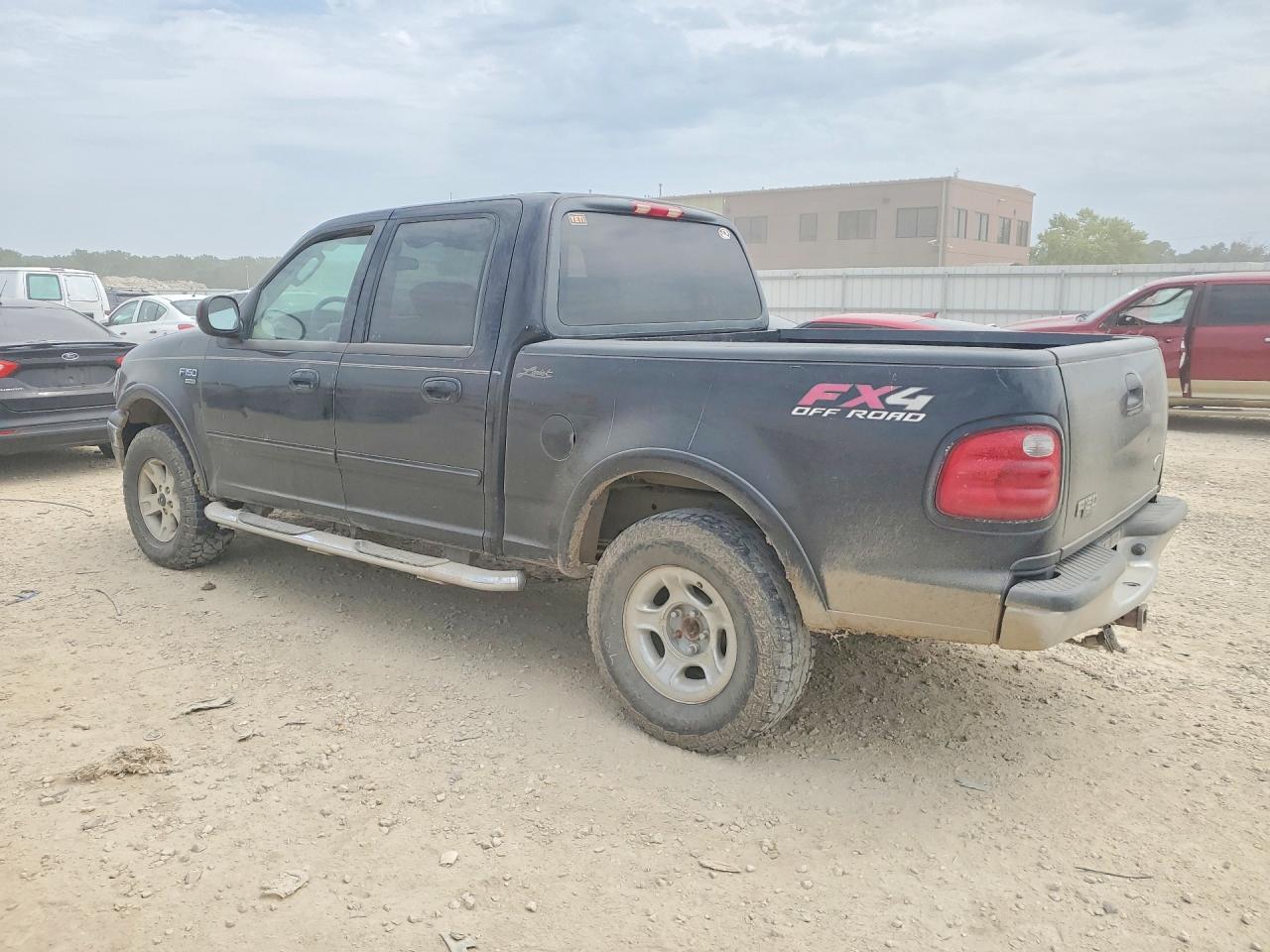 2003 Ford F150 Supercrew Black vin: 1FTRW08L83KA65417