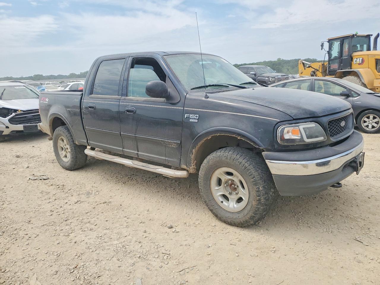 2003 Ford F150 Supercrew Black vin: 1FTRW08L83KA65417