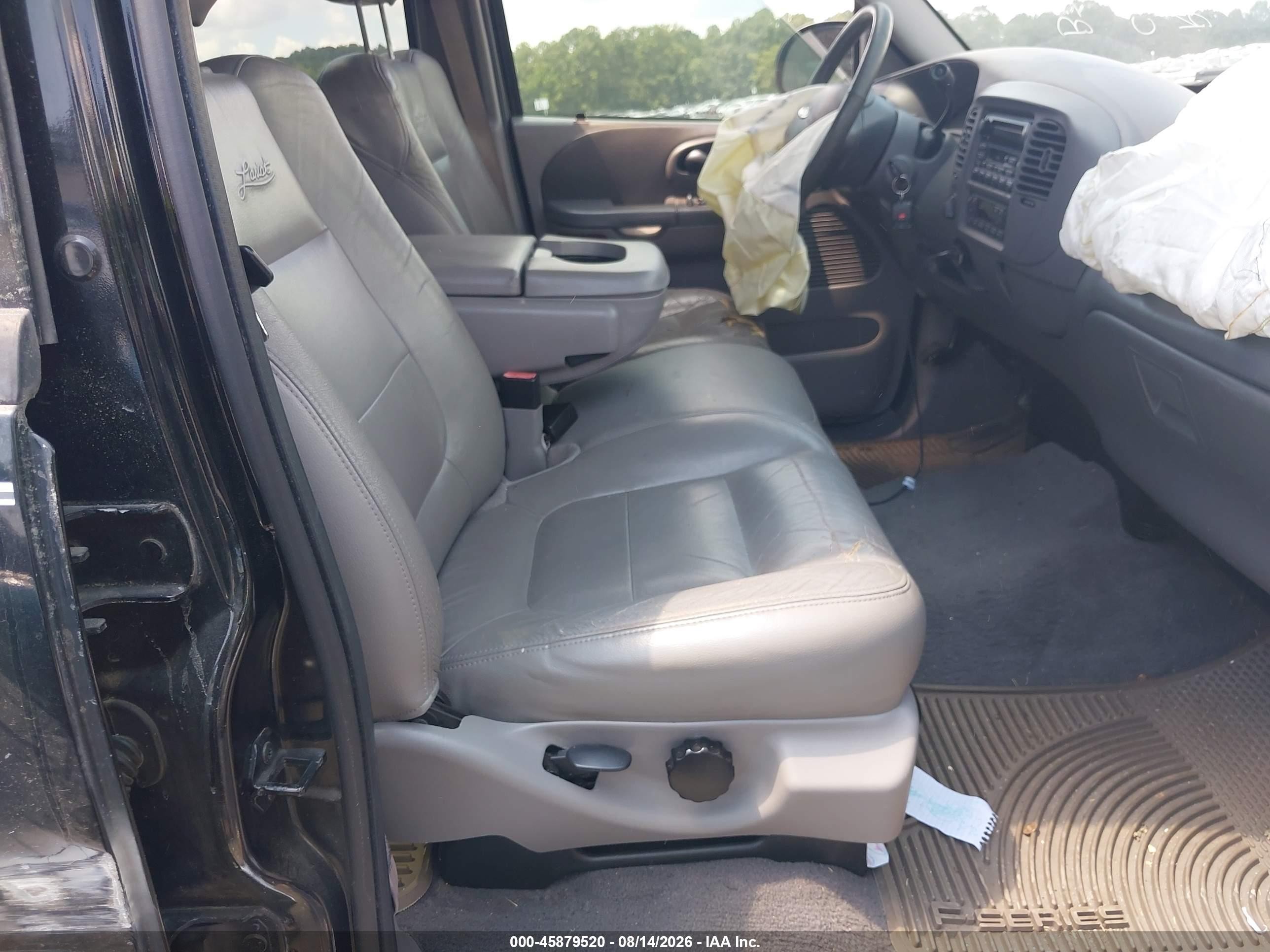 2003 Ford F-150 Lariat/xlt Black vin: 1FTRW08L83KB72029