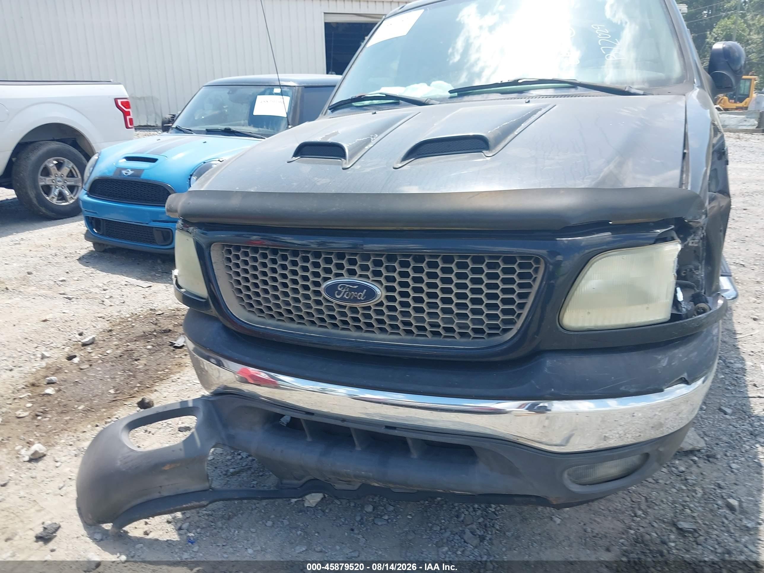 2003 Ford F-150 Lariat/xlt Black vin: 1FTRW08L83KB72029