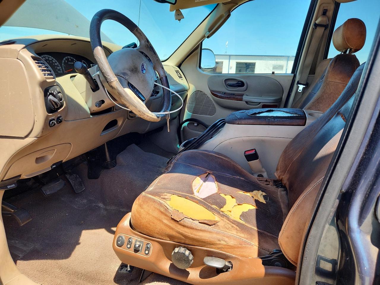2003 Ford F150 Supercrew Blue vin: 1FTRW08L83KC23559