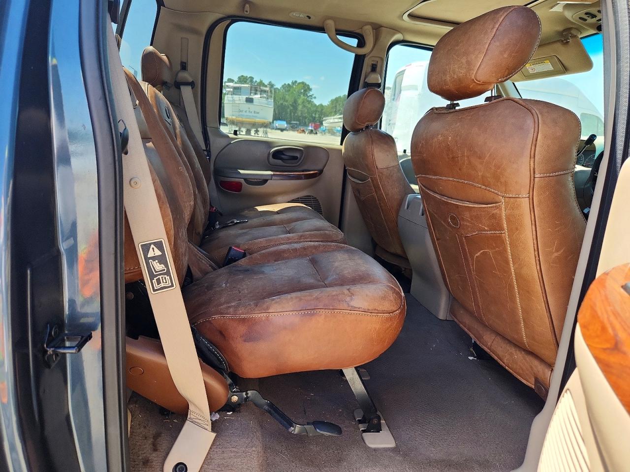 2003 Ford F150 Supercrew Blue vin: 1FTRW08L83KC23559