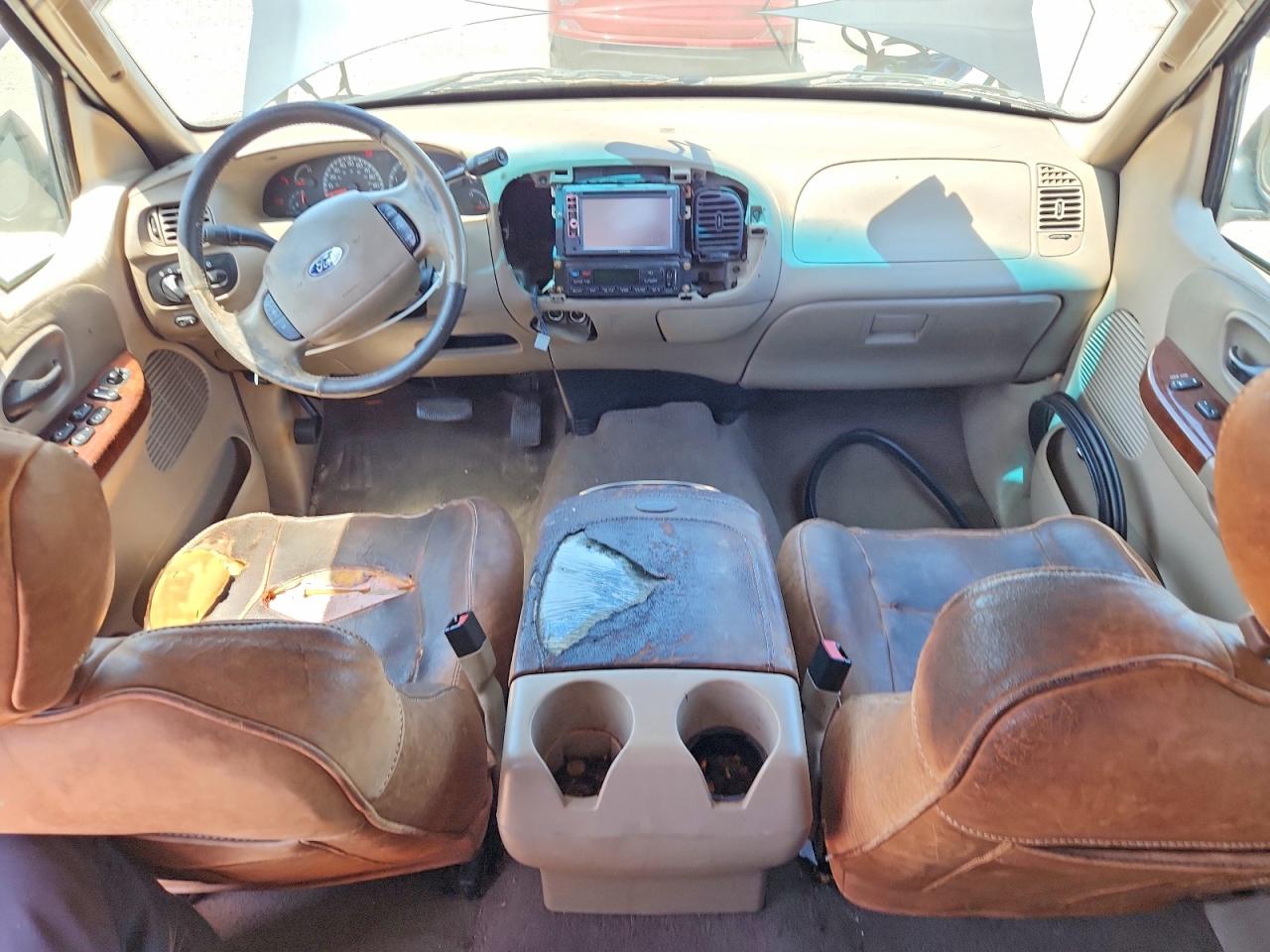 2003 Ford F150 Supercrew Blue vin: 1FTRW08L83KC23559