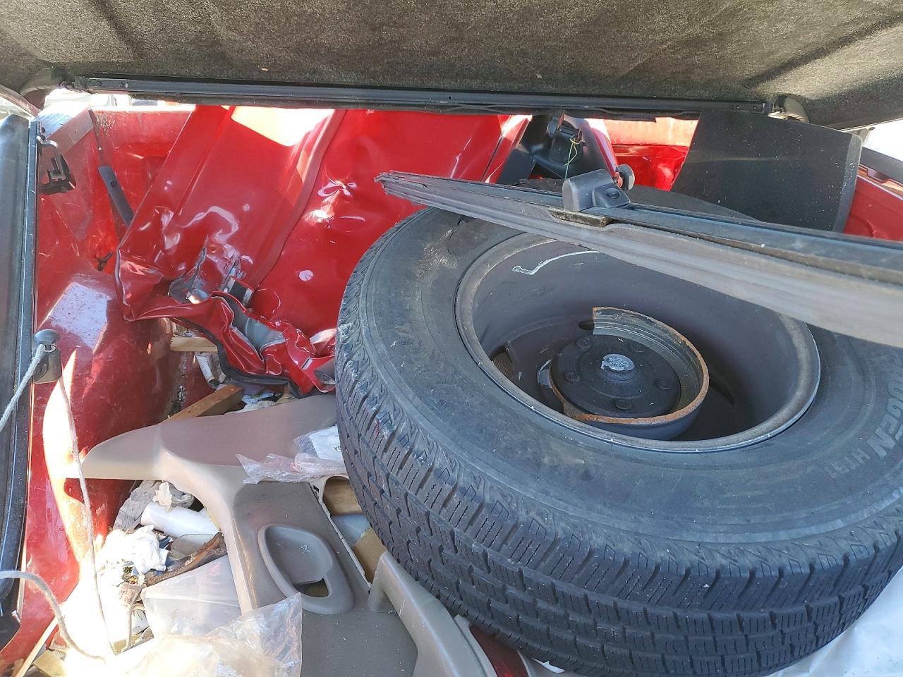 2003 Ford F150 Supercrew Red vin: 1FTRW08L83KD32703