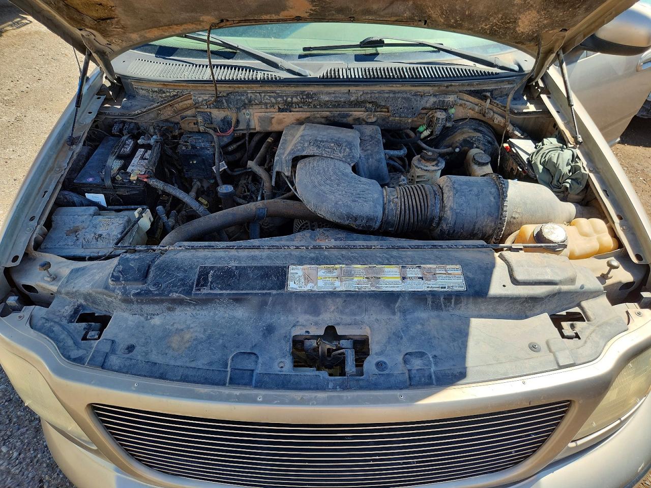 2001 Ford F150 Supercrew Brown vin: 1FTRW08L91KF37900