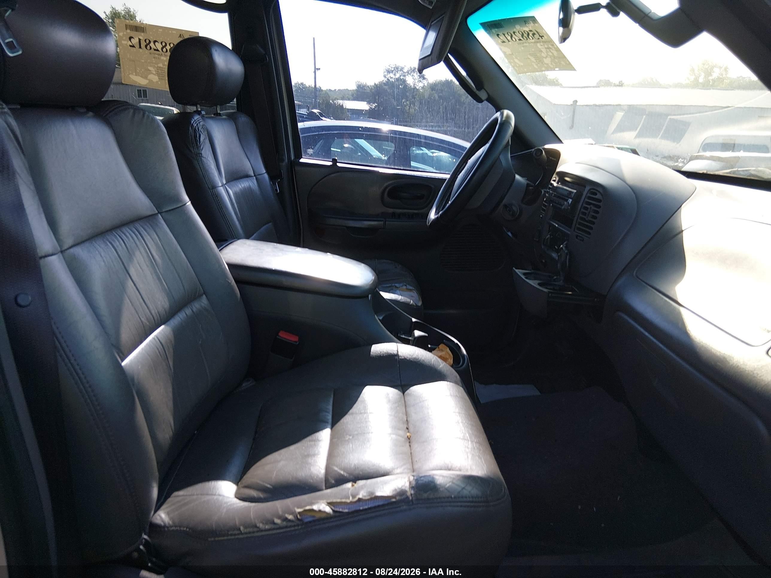 2003 Ford F-150 Lariat/xlt Silver vin: 1FTRW08L93KA44835