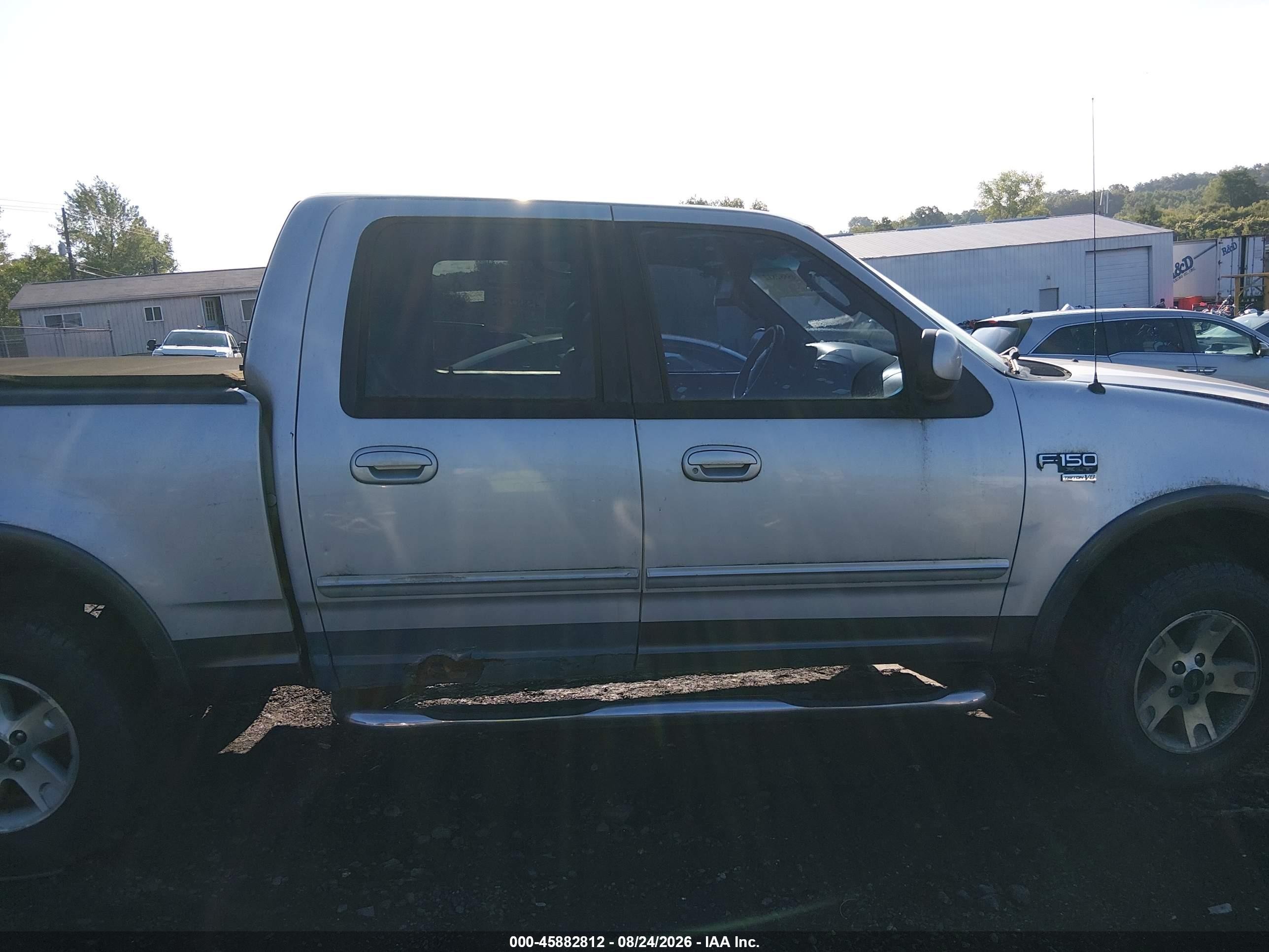 2003 Ford F-150 Lariat/xlt Silver vin: 1FTRW08L93KA44835