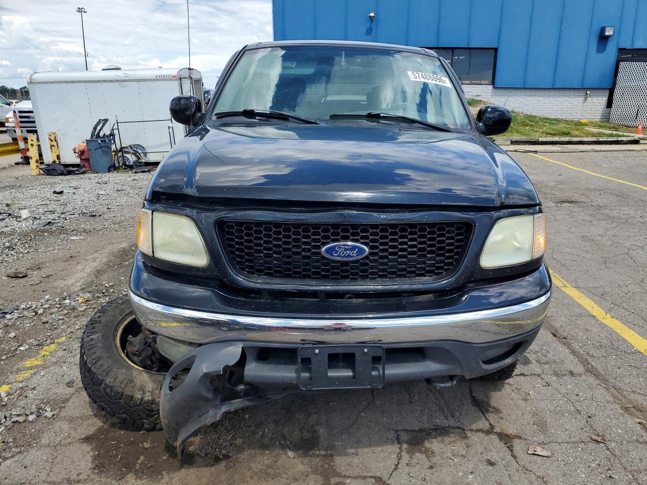 2003 Ford F150 Supercrew Black vin: 1FTRW08L93KB61525