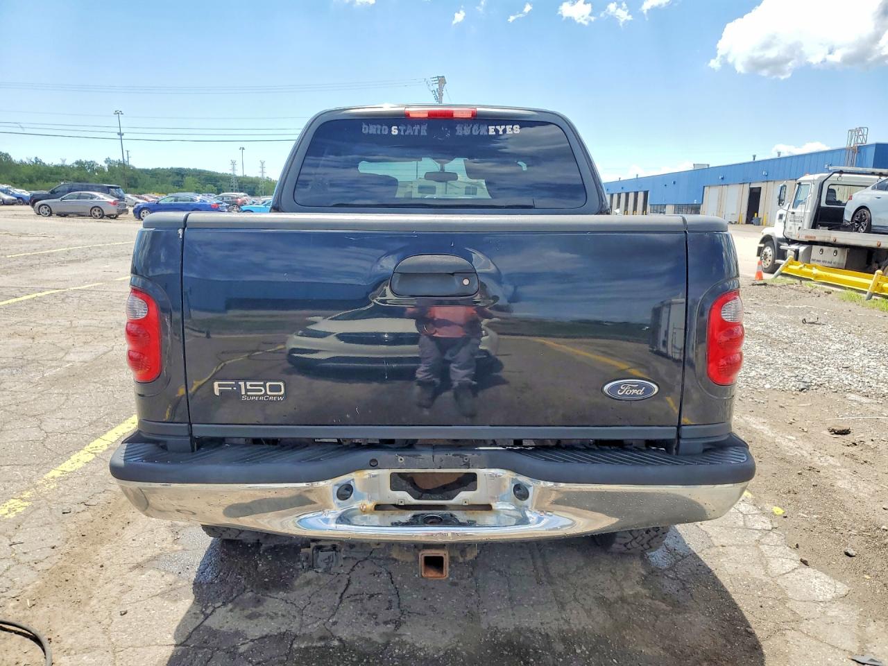 2003 Ford F150 Supercrew Black vin: 1FTRW08L93KB61525