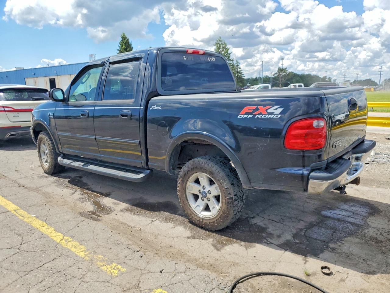 2003 Ford F150 Supercrew Black vin: 1FTRW08L93KB61525