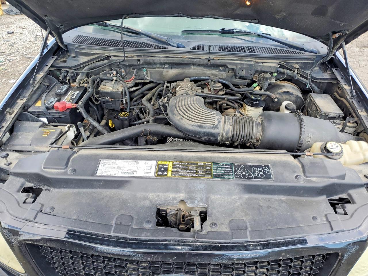 2003 Ford F150 Supercrew Black vin: 1FTRW08L93KB61525