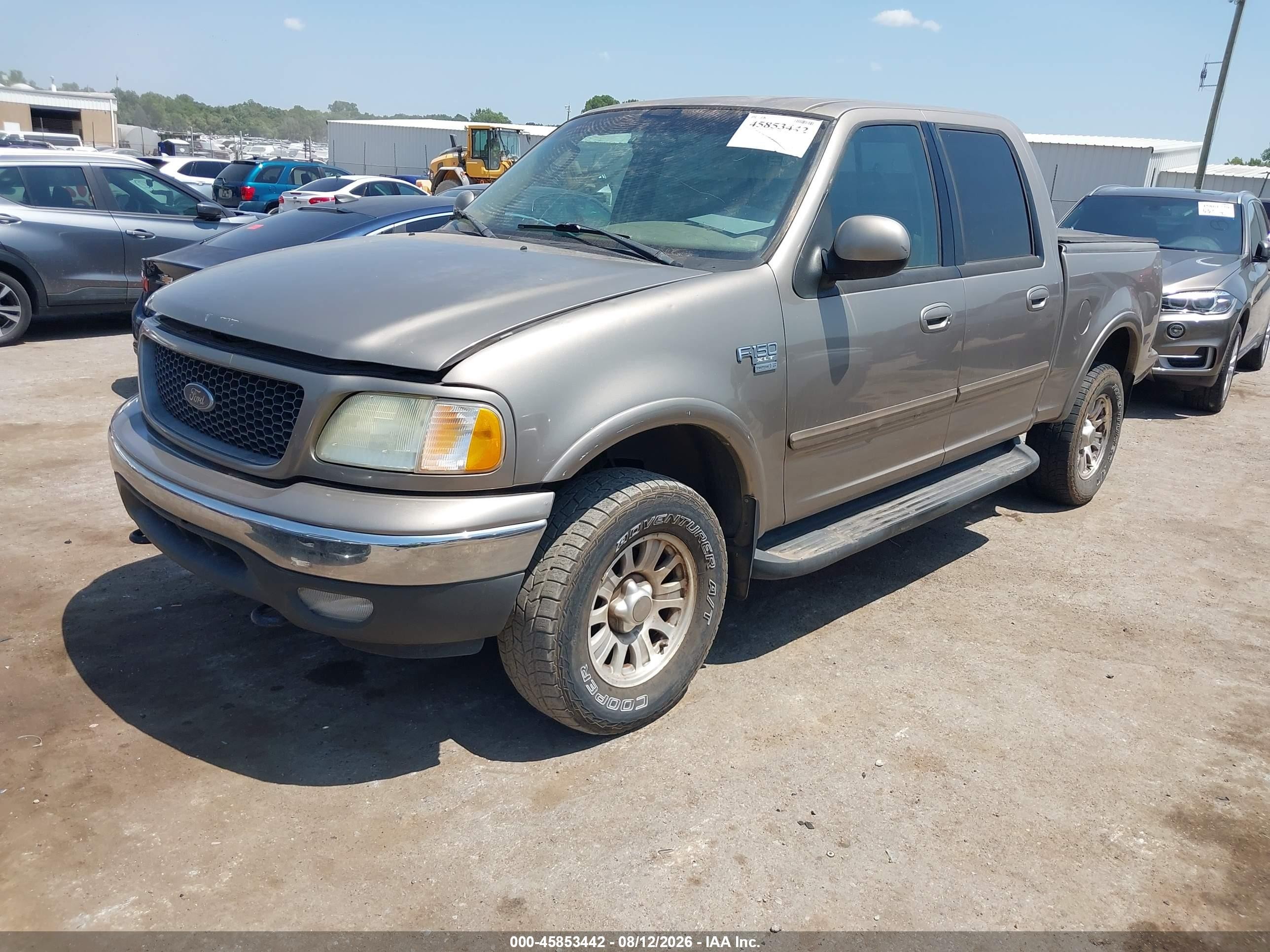 2003 Ford F-150 Lariat/xlt Brown vin: 1FTRW08L93KD97608