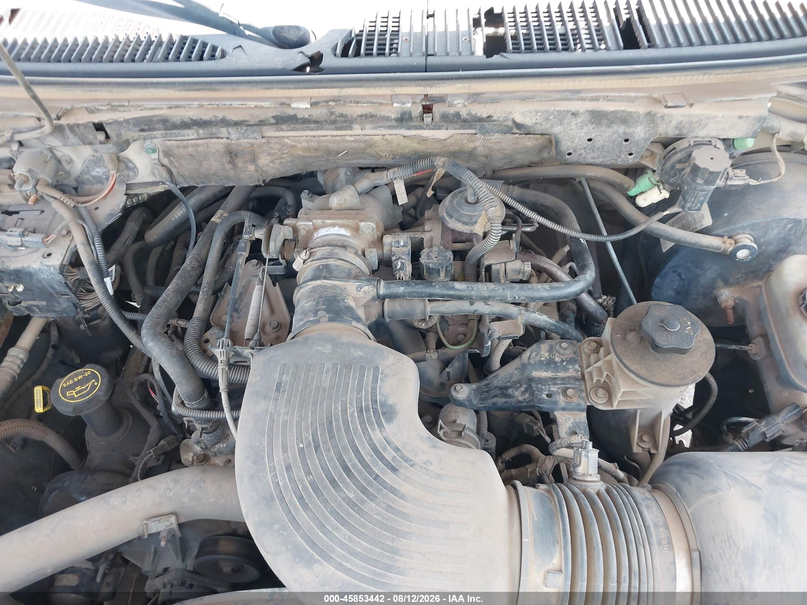 2003 Ford F-150 Lariat/xlt Brown vin: 1FTRW08L93KD97608