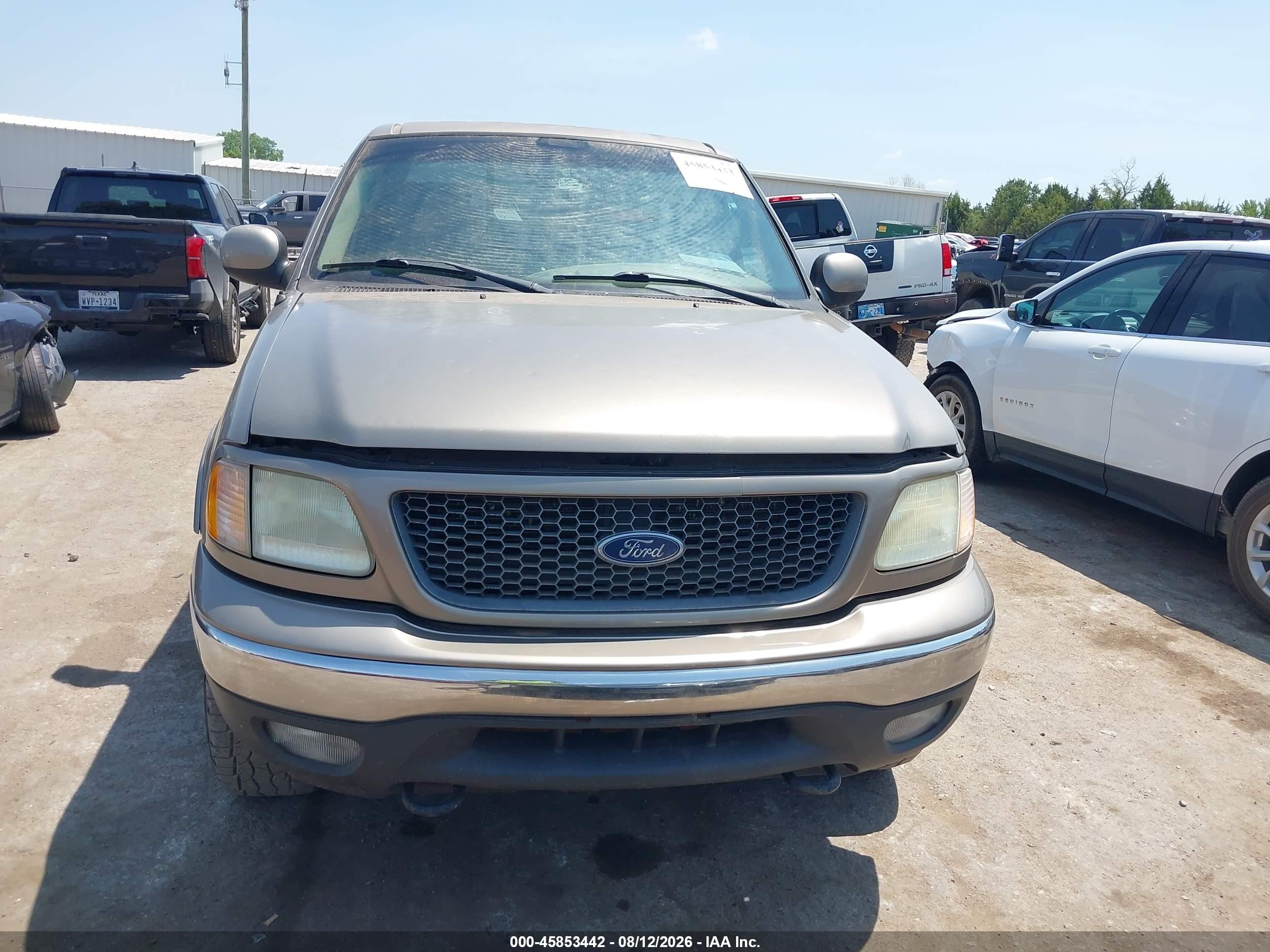 2003 Ford F-150 Lariat/xlt Brown vin: 1FTRW08L93KD97608