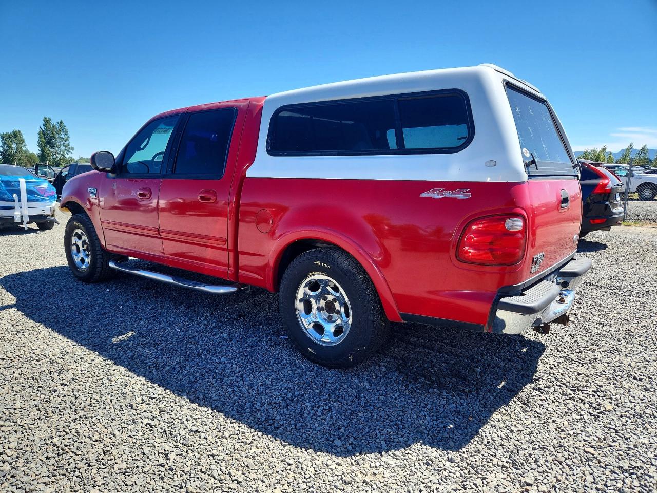 2001 Ford F150 Supercrew Red vin: 1FTRW08LX1KB64835