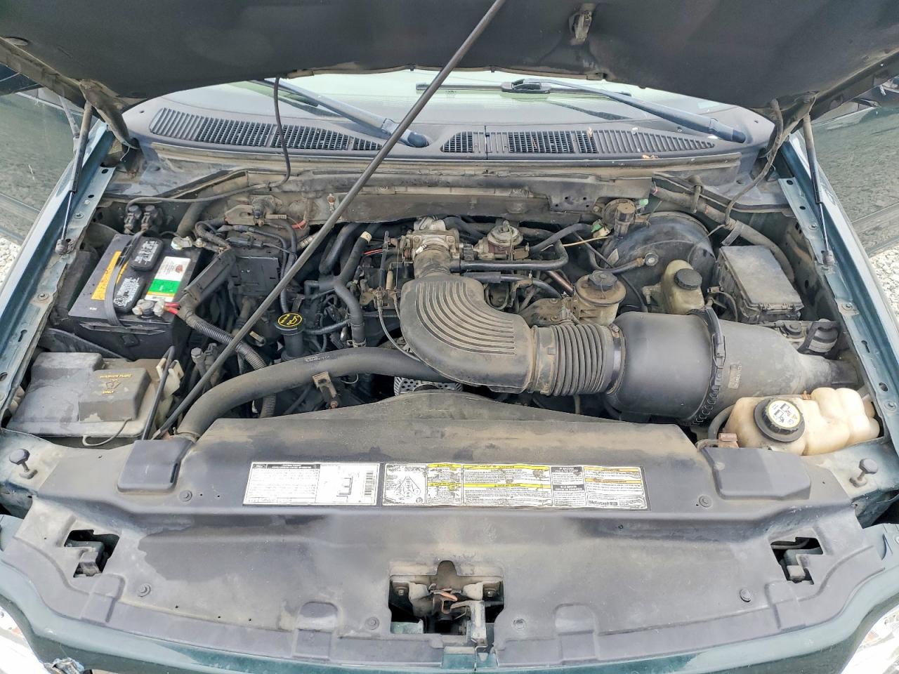 2001 Ford F150 Supercrew Green vin: 1FTRW08LX1KF90542