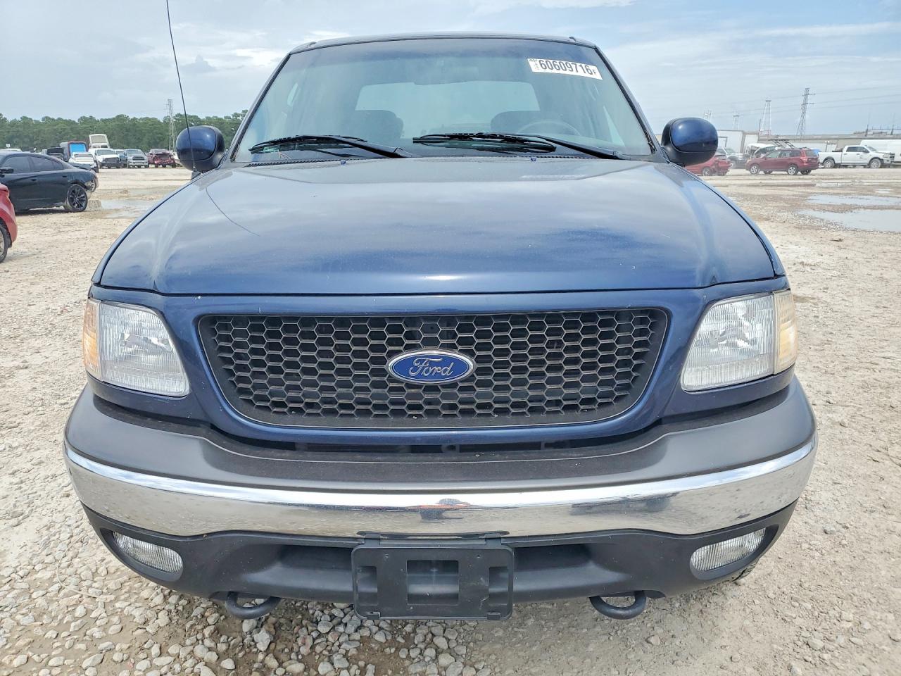 2002 Ford F150 Supercrew Blue vin: 1FTRW08LX2KE04726