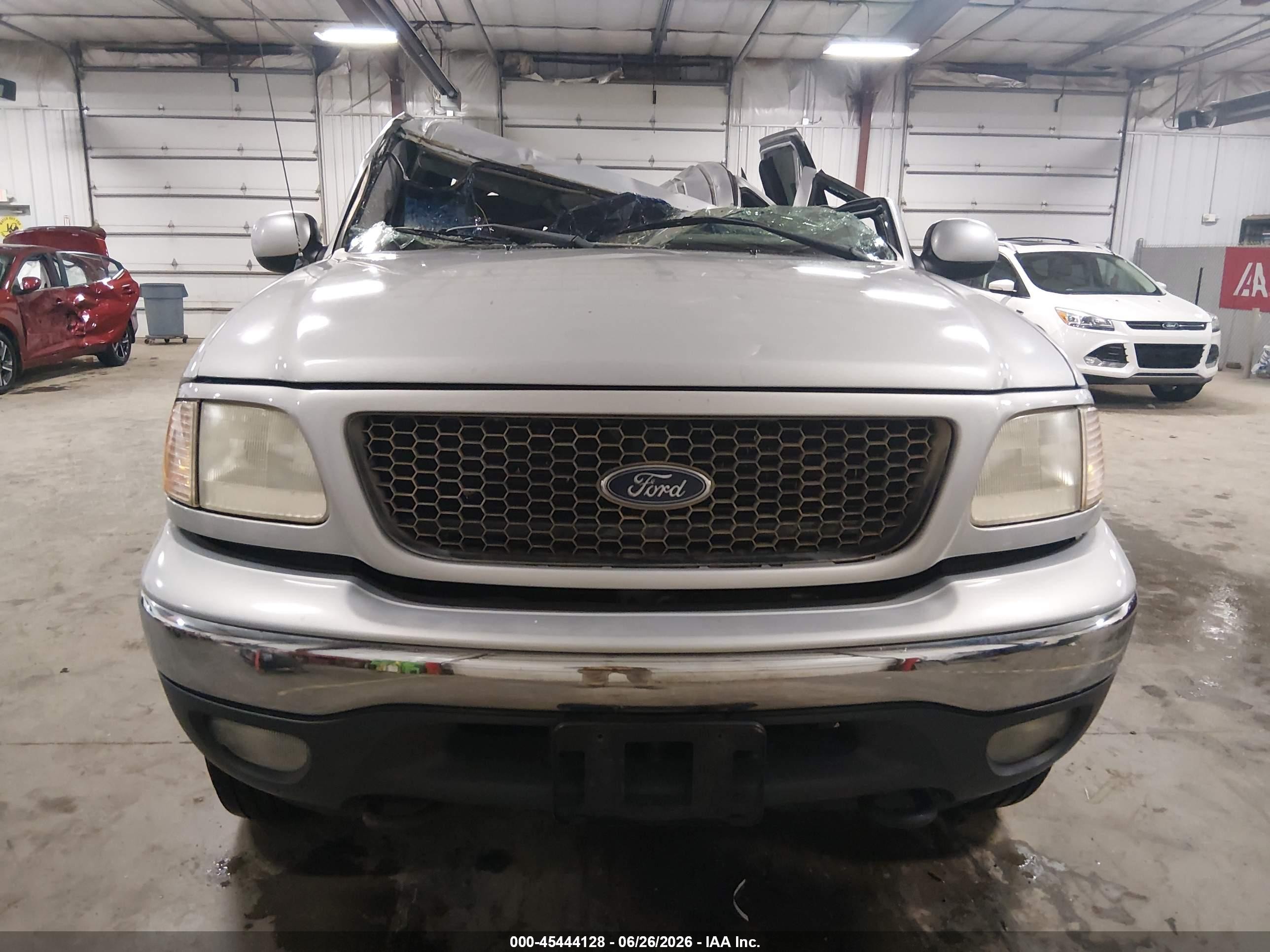2001 Ford F-150 King Ranch Edition/lariat/xlt Silver vin: 1FTRW08W01KA22780
