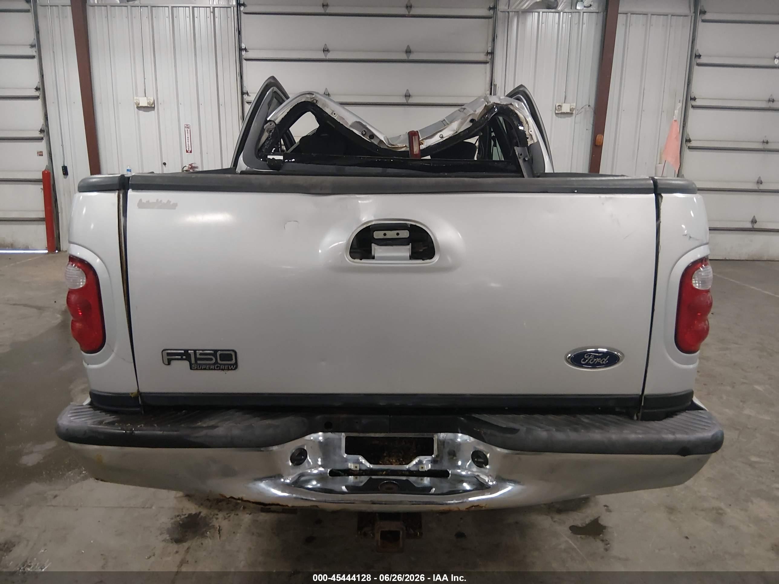 2001 Ford F-150 King Ranch Edition/lariat/xlt Silver vin: 1FTRW08W01KA22780
