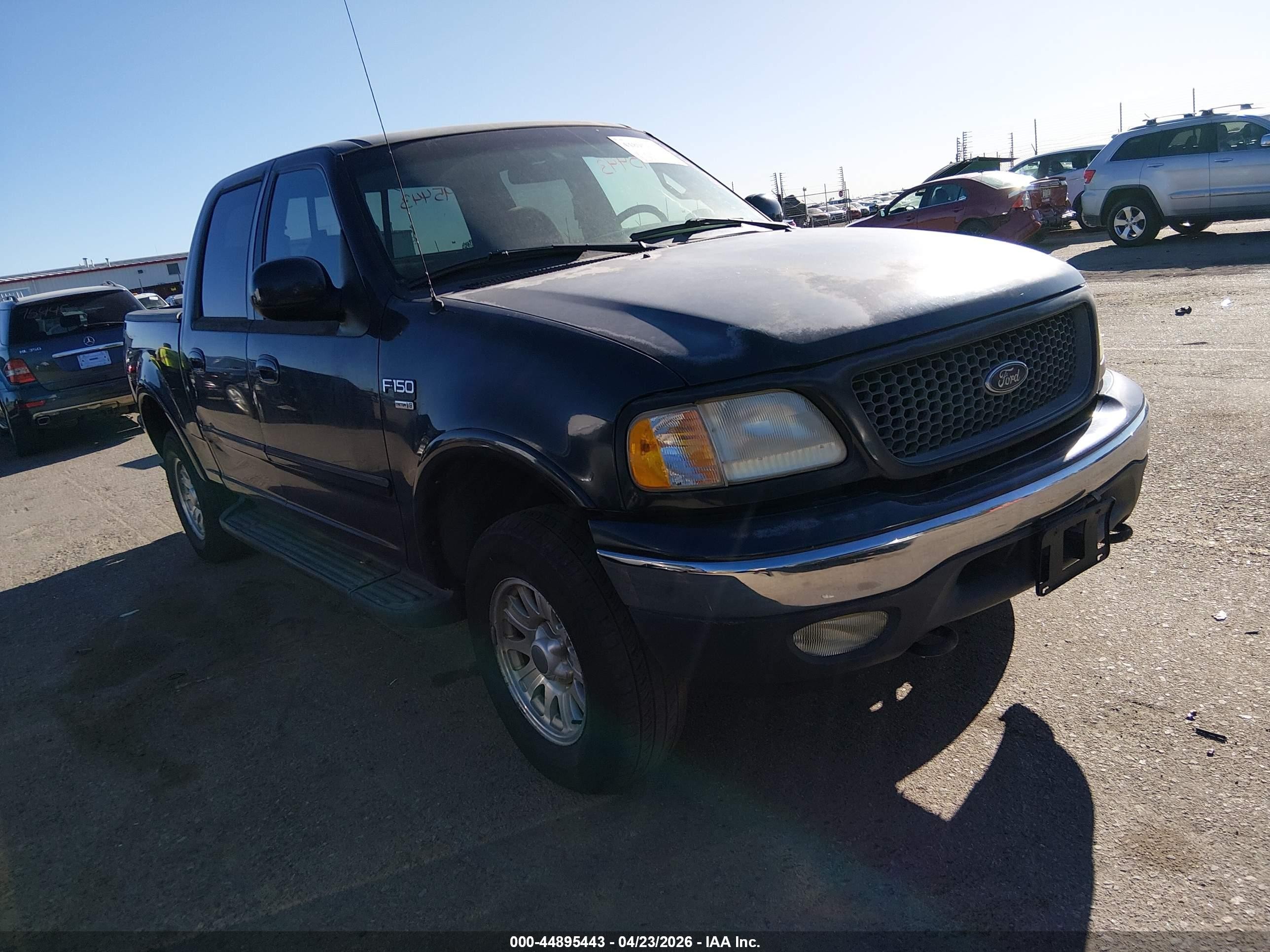 2001 Ford F-150 King Ranch Edition/lariat/xlt Синий vin: 1FTRW08W11KD98467