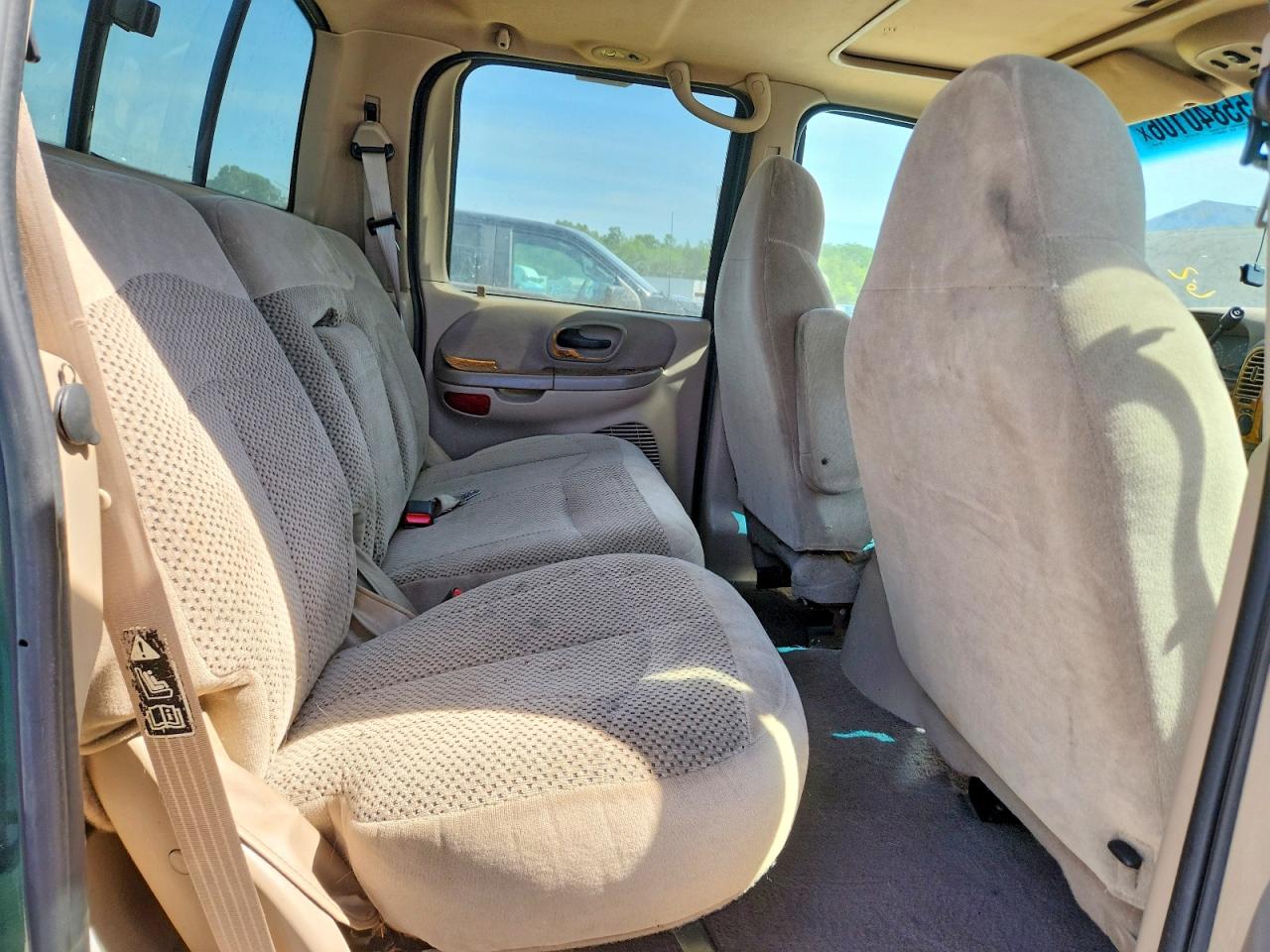 2001 Ford F150 Supercrew Зеленый vin: 1FTRW08W21KD53537