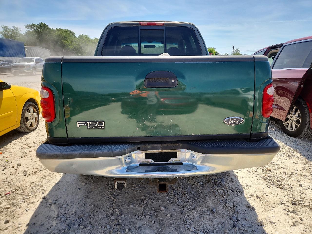 2001 Ford F150 Supercrew Зеленый vin: 1FTRW08W21KD53537