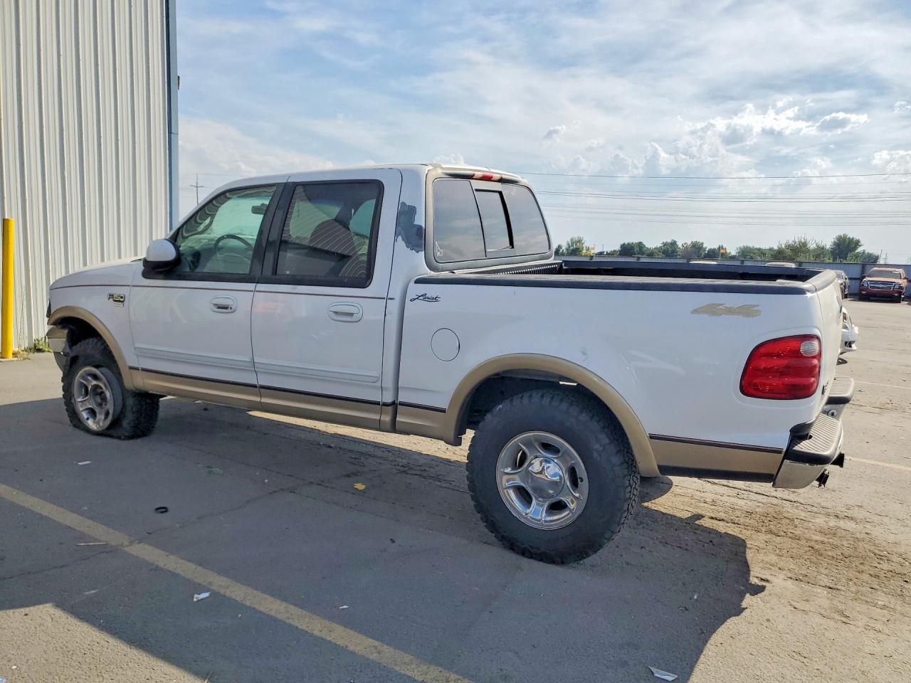 2001 Ford F150 Supercrew White vin: 1FTRW08W31KD71951