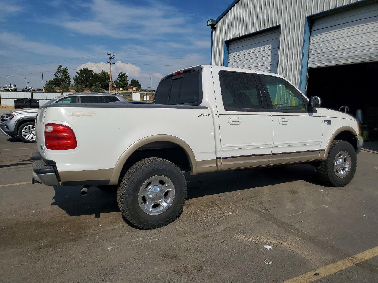 2001 Ford F150 Supercrew White vin: 1FTRW08W31KD71951