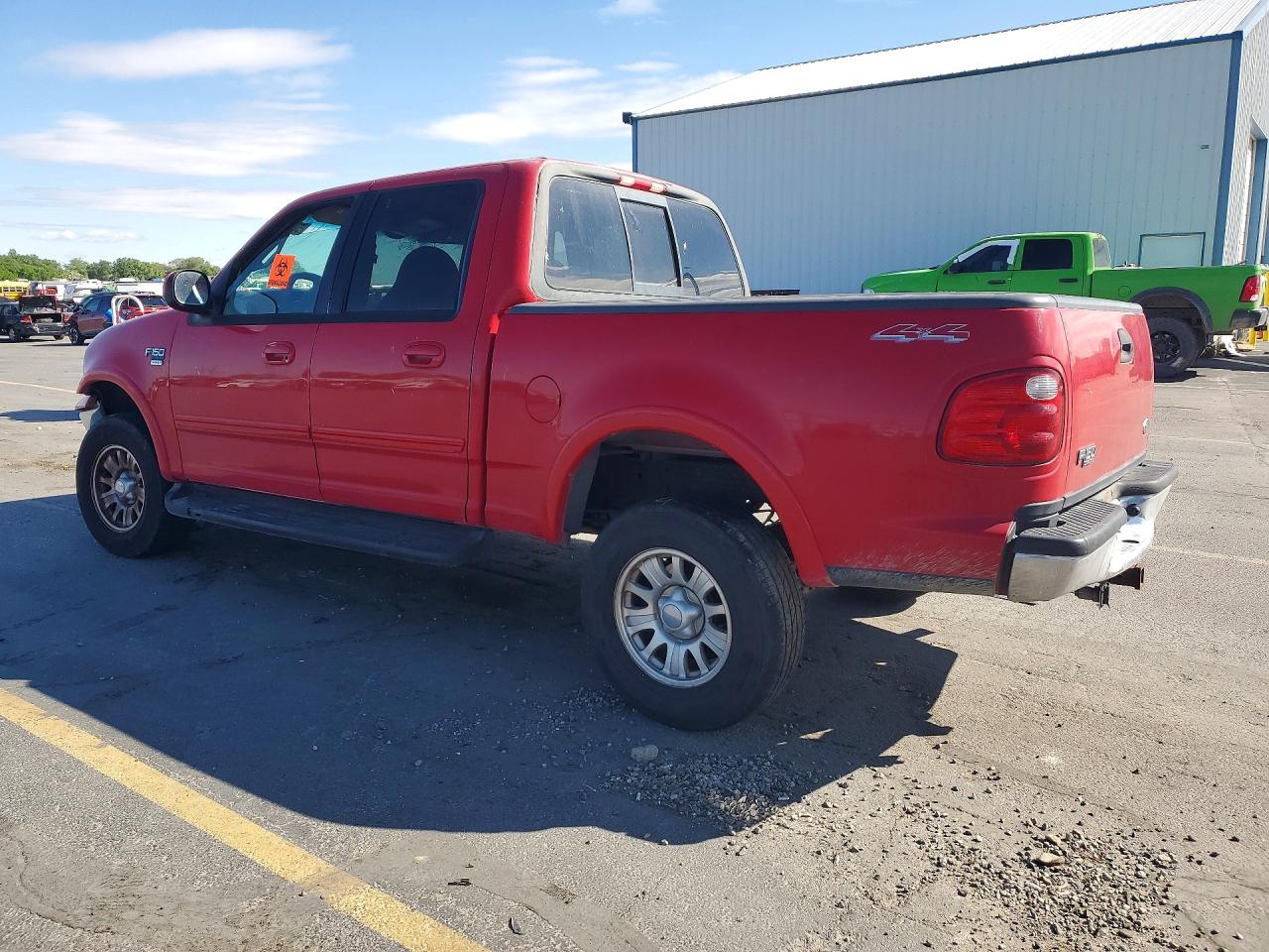 2001 Ford F150 Supercrew Red vin: 1FTRW08W31KE67255