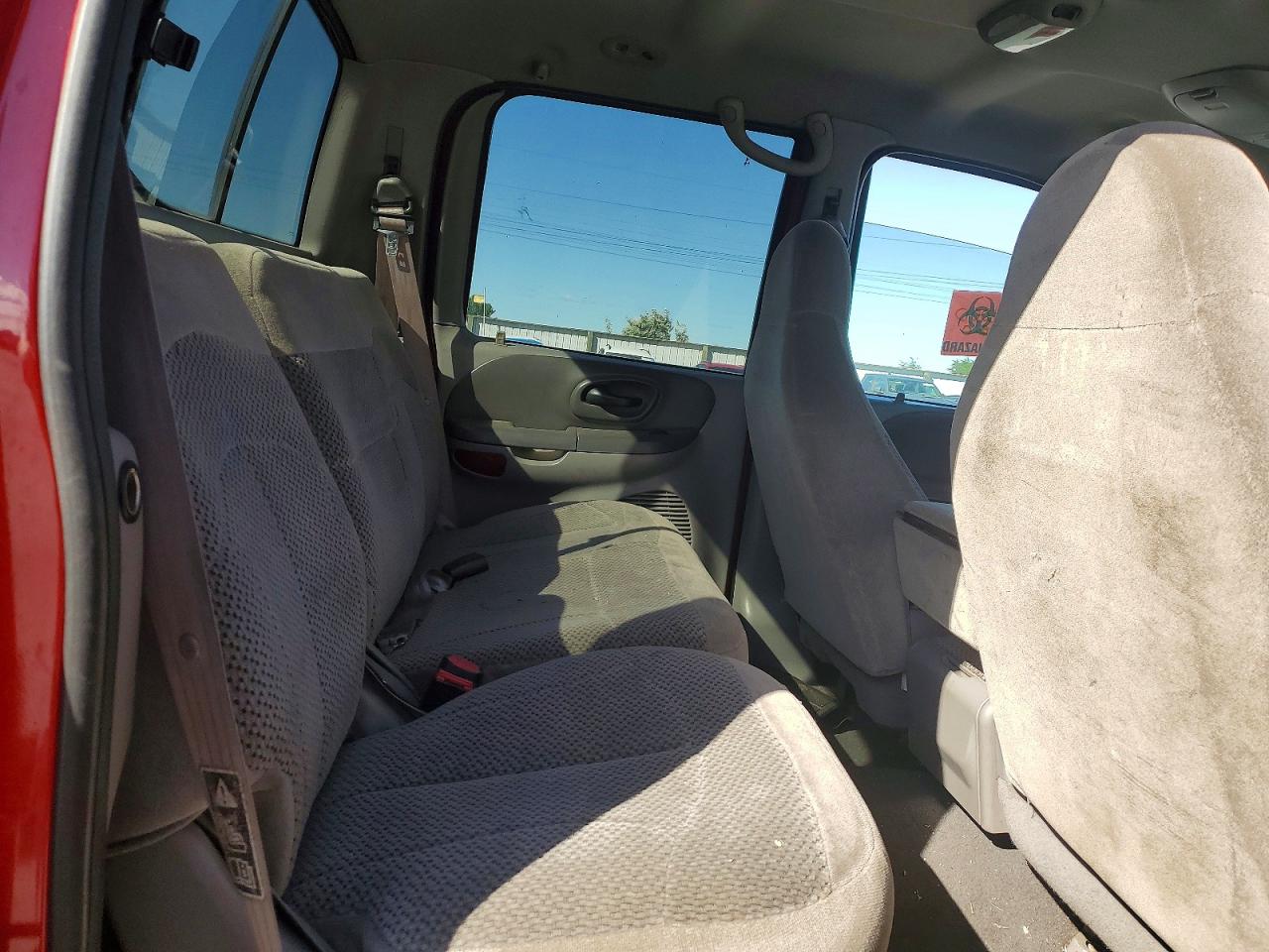 2001 Ford F150 Supercrew Red vin: 1FTRW08W31KE67255