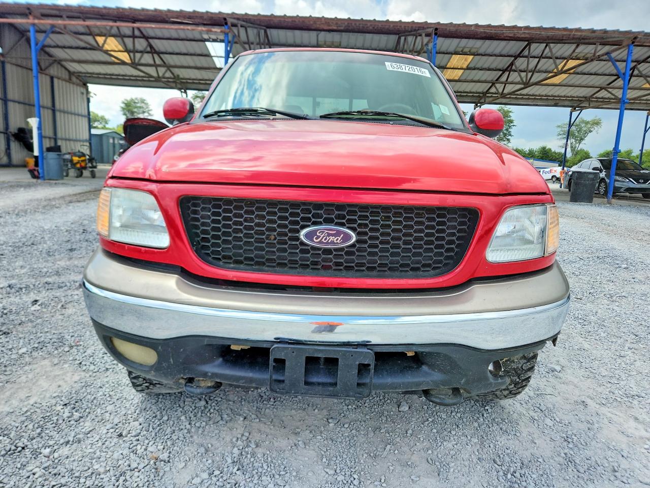 2001 Ford F150 Supercrew Red vin: 1FTRW08W51KB29680