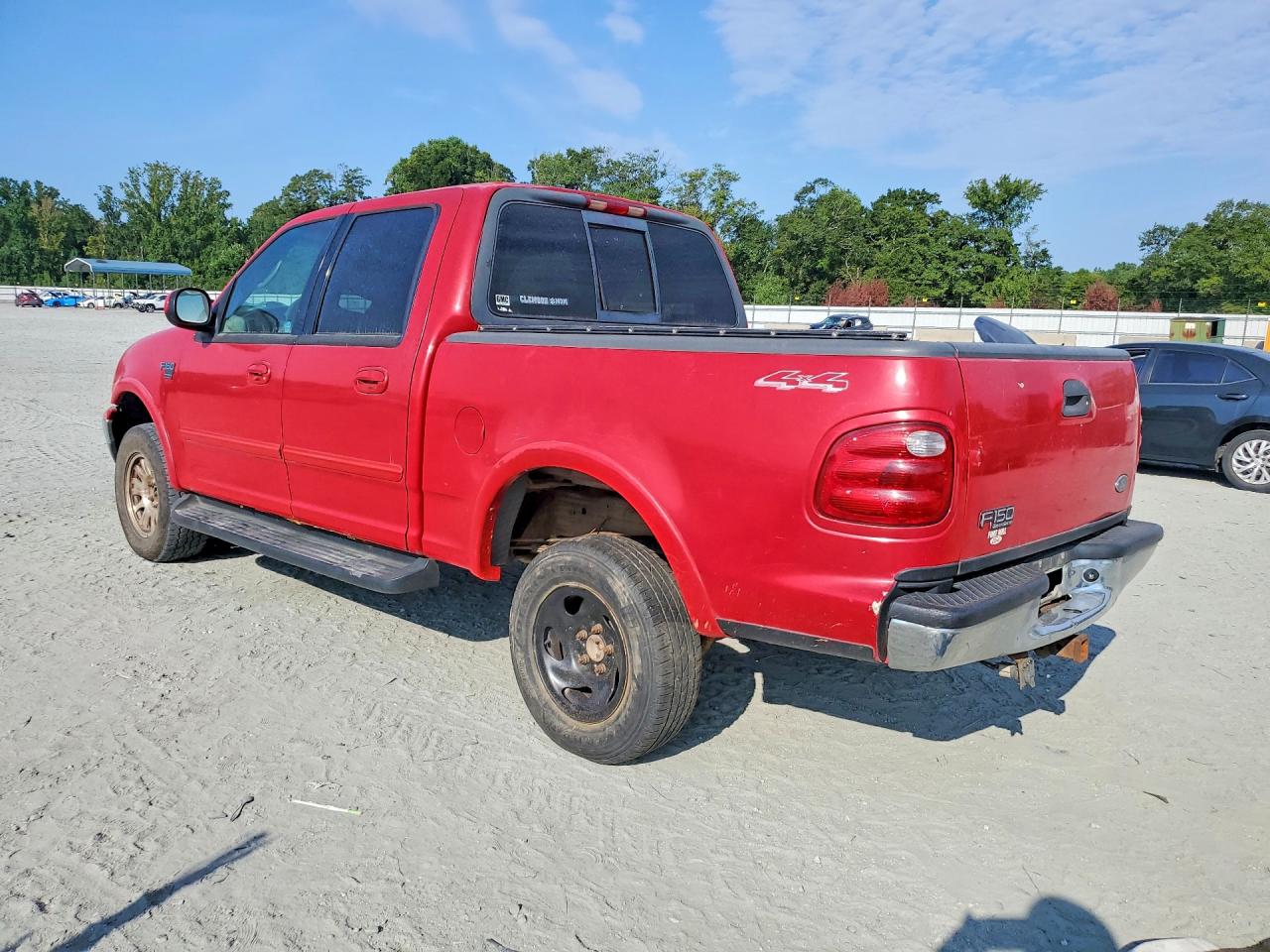2001 Ford F150 Supercrew Red vin: 1FTRW08W81KE65825