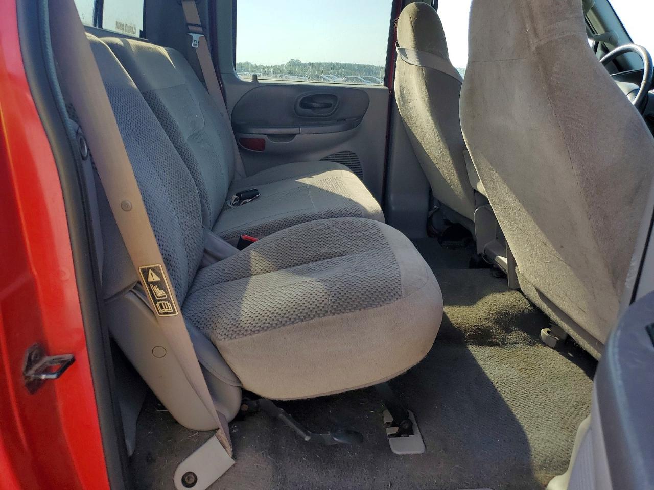 2001 Ford F150 Supercrew Red vin: 1FTRW08W81KE65825