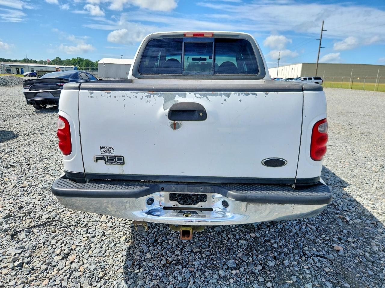 2001 Ford F150 Supercrew White vin: 1FTRW08WX1KD98807
