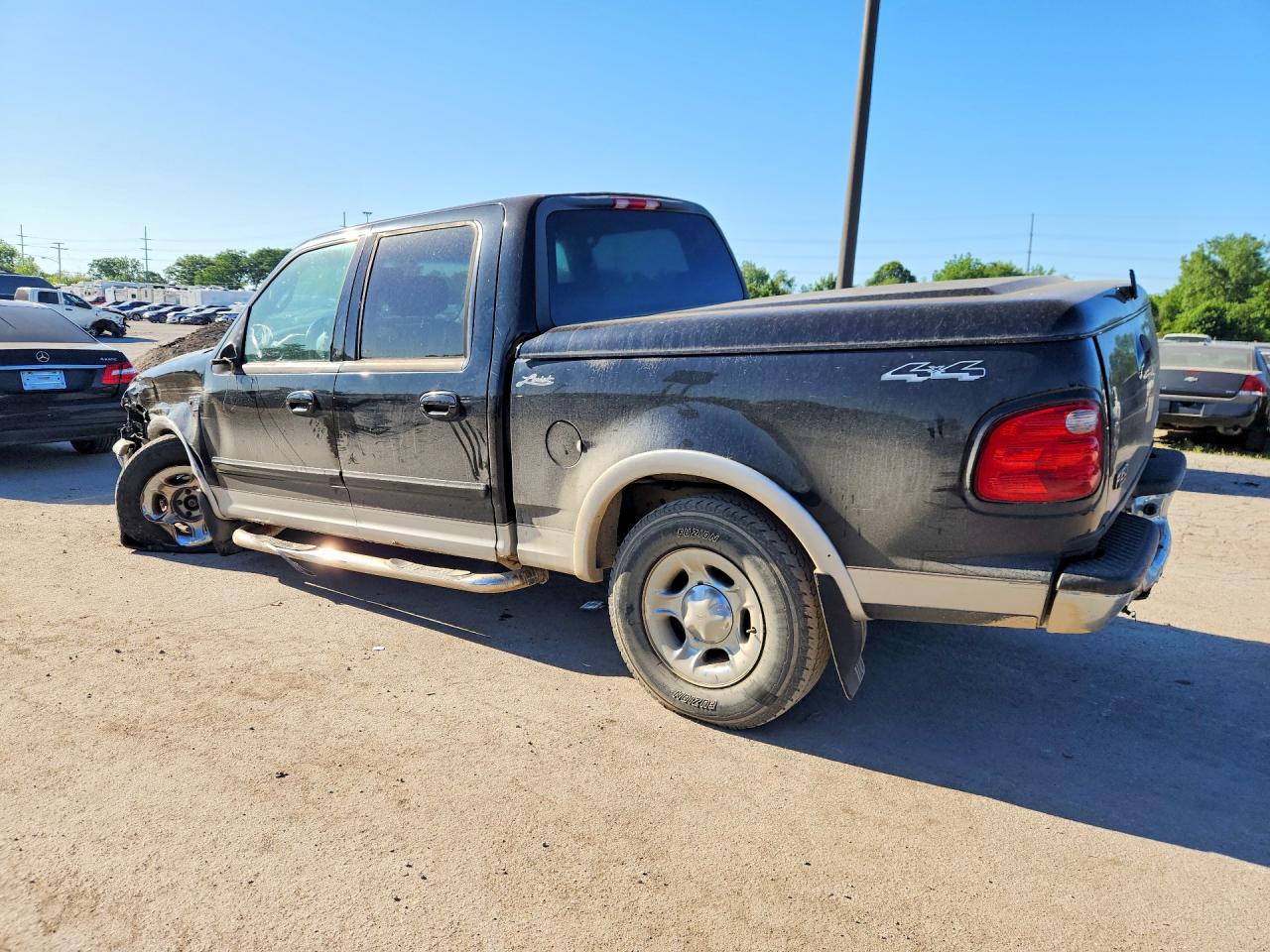 2001 Ford F150 Supercrew Черный vin: 1FTRW08WX1KF89773