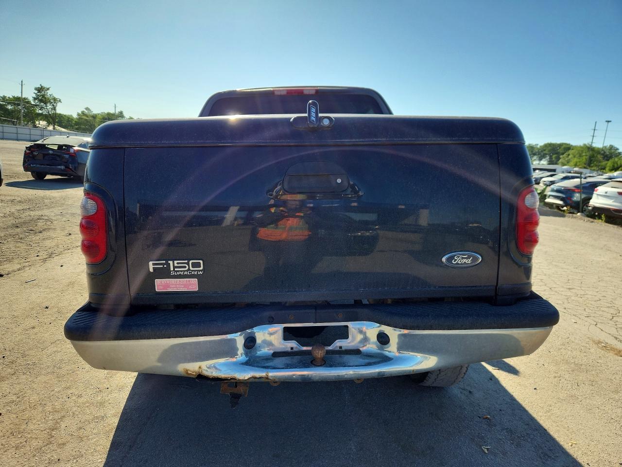 2001 Ford F150 Supercrew Черный vin: 1FTRW08WX1KF89773