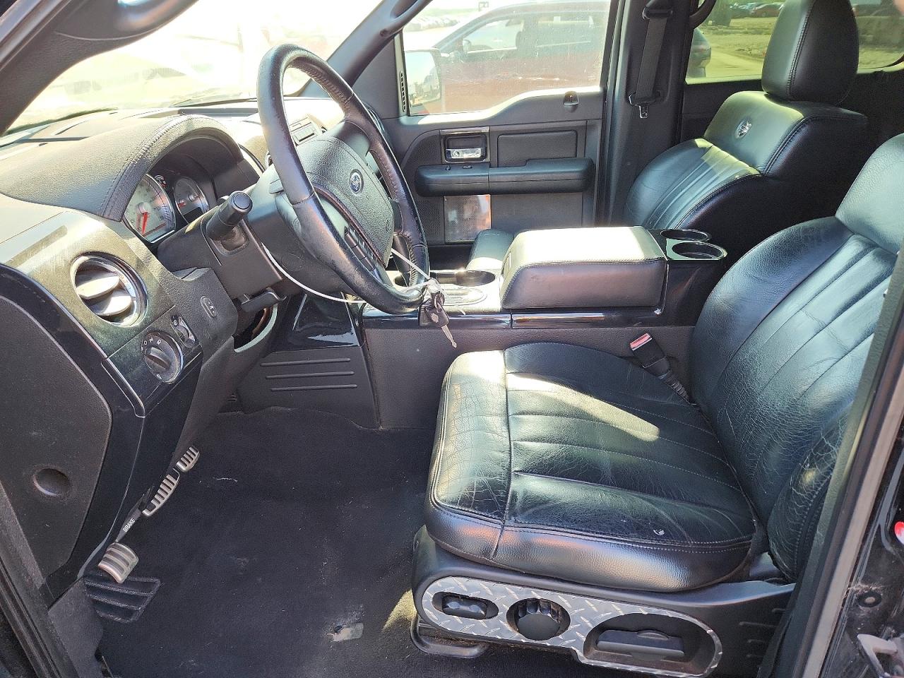 2007 Ford F150 Supercrew Черный vin: 1FTRW12507FB02295