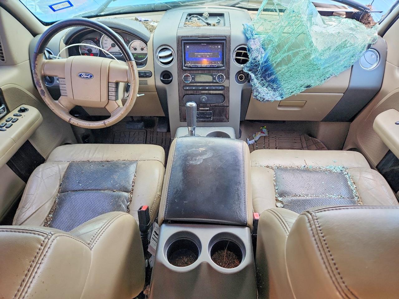 2008 Ford F150 Supercrew Cream vin: 1FTRW12518FA10162