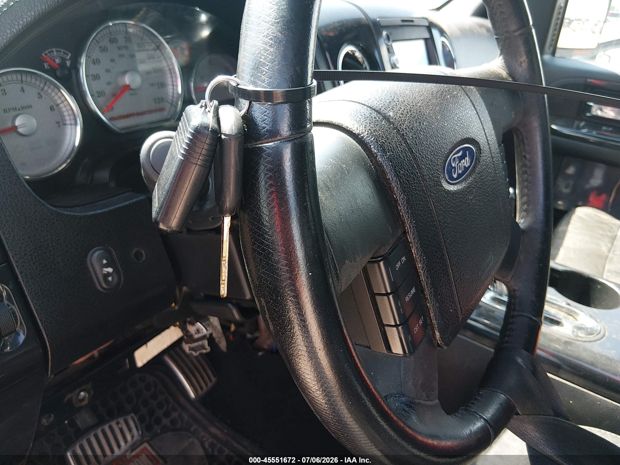 2007 Ford F-150 Lariat Black vin: 1FTRW12537FA17418