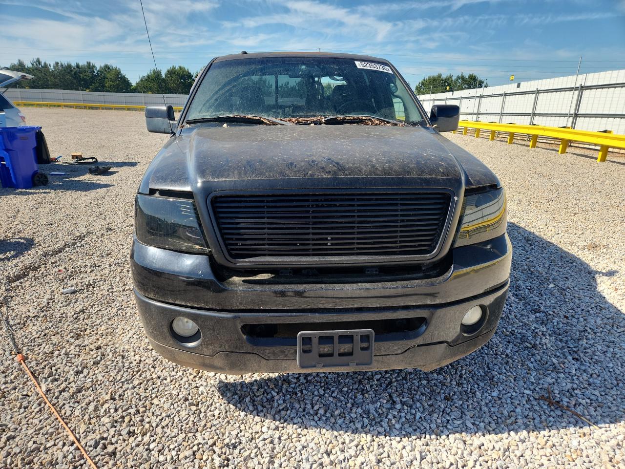 2007 Ford F-150 Styleside Black vin: 1FTRW12597FA03894