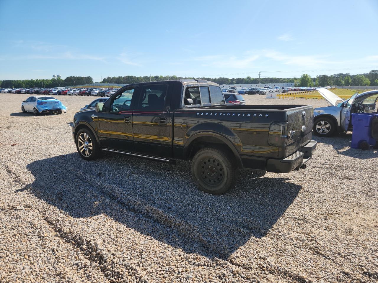 2007 Ford F-150 Styleside Black vin: 1FTRW12597FA03894