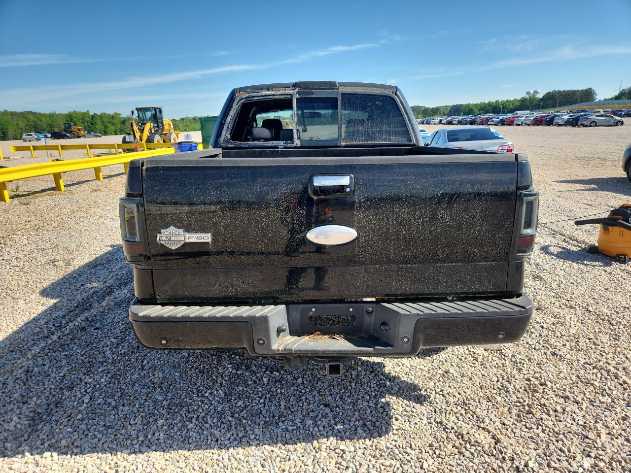 2007 Ford F-150 Styleside Black vin: 1FTRW12597FA03894