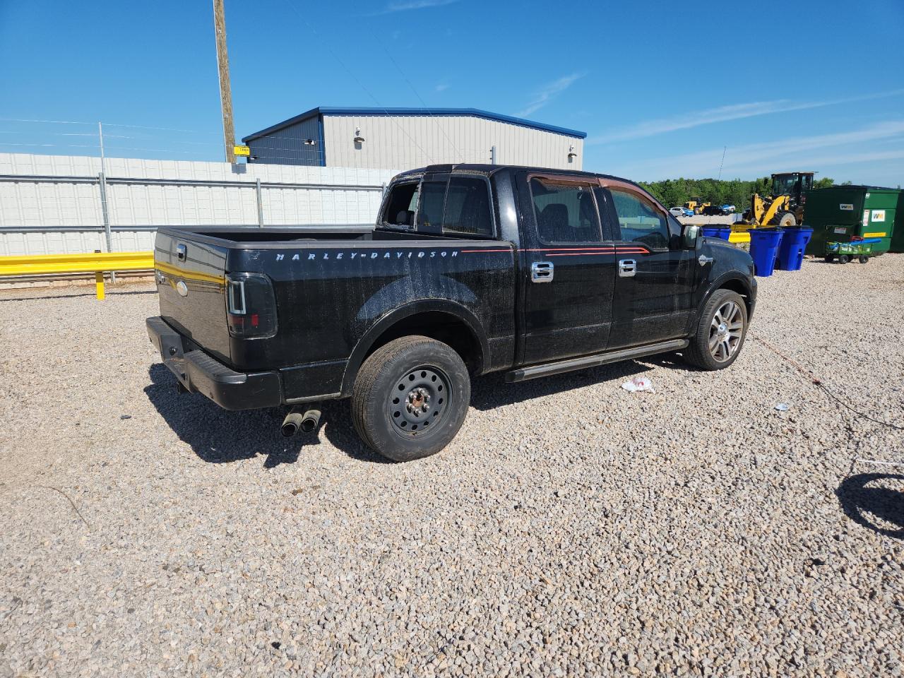 2007 Ford F-150 Styleside Black vin: 1FTRW12597FA03894