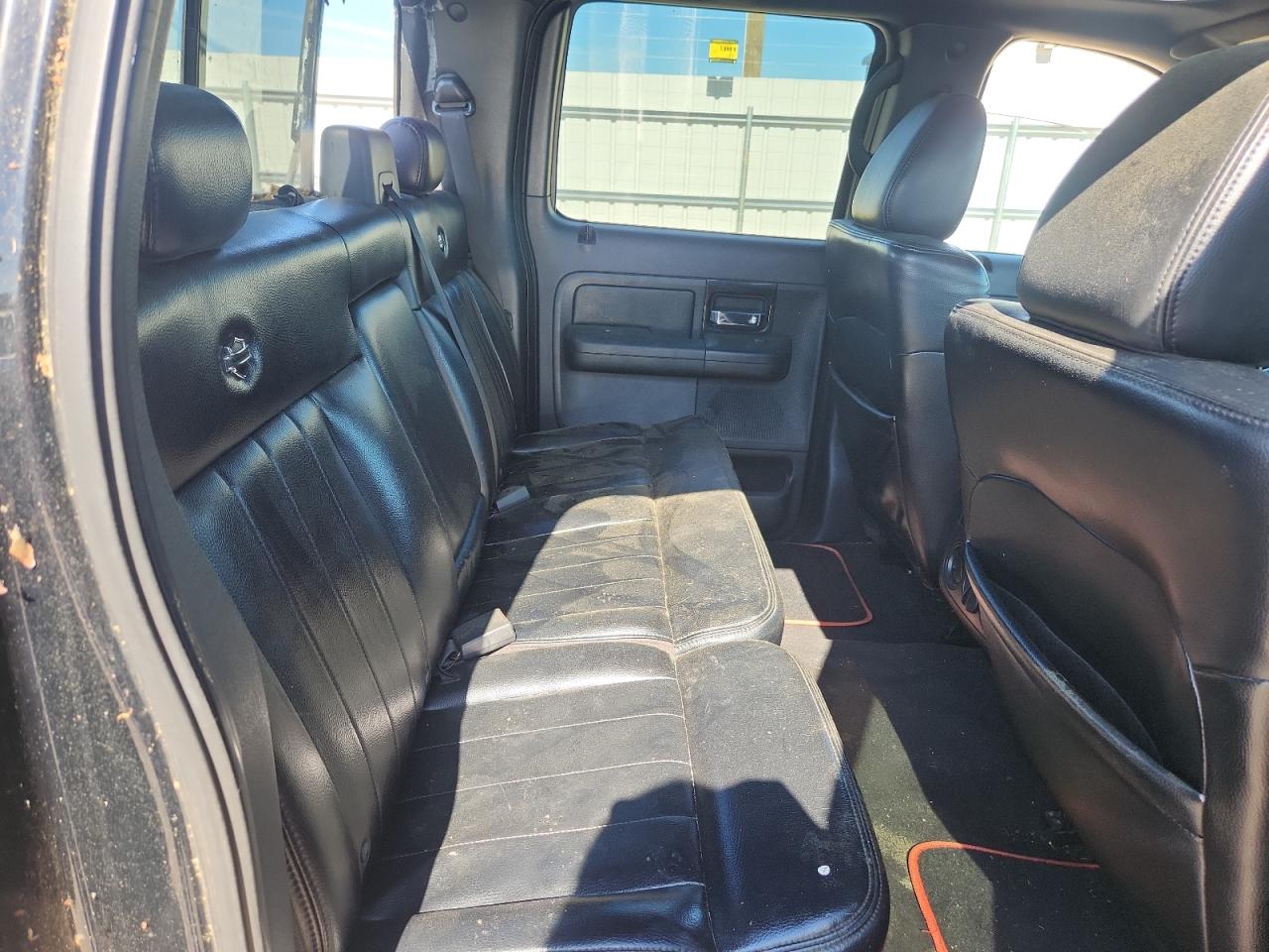 2007 Ford F-150 Styleside Black vin: 1FTRW12597FA03894