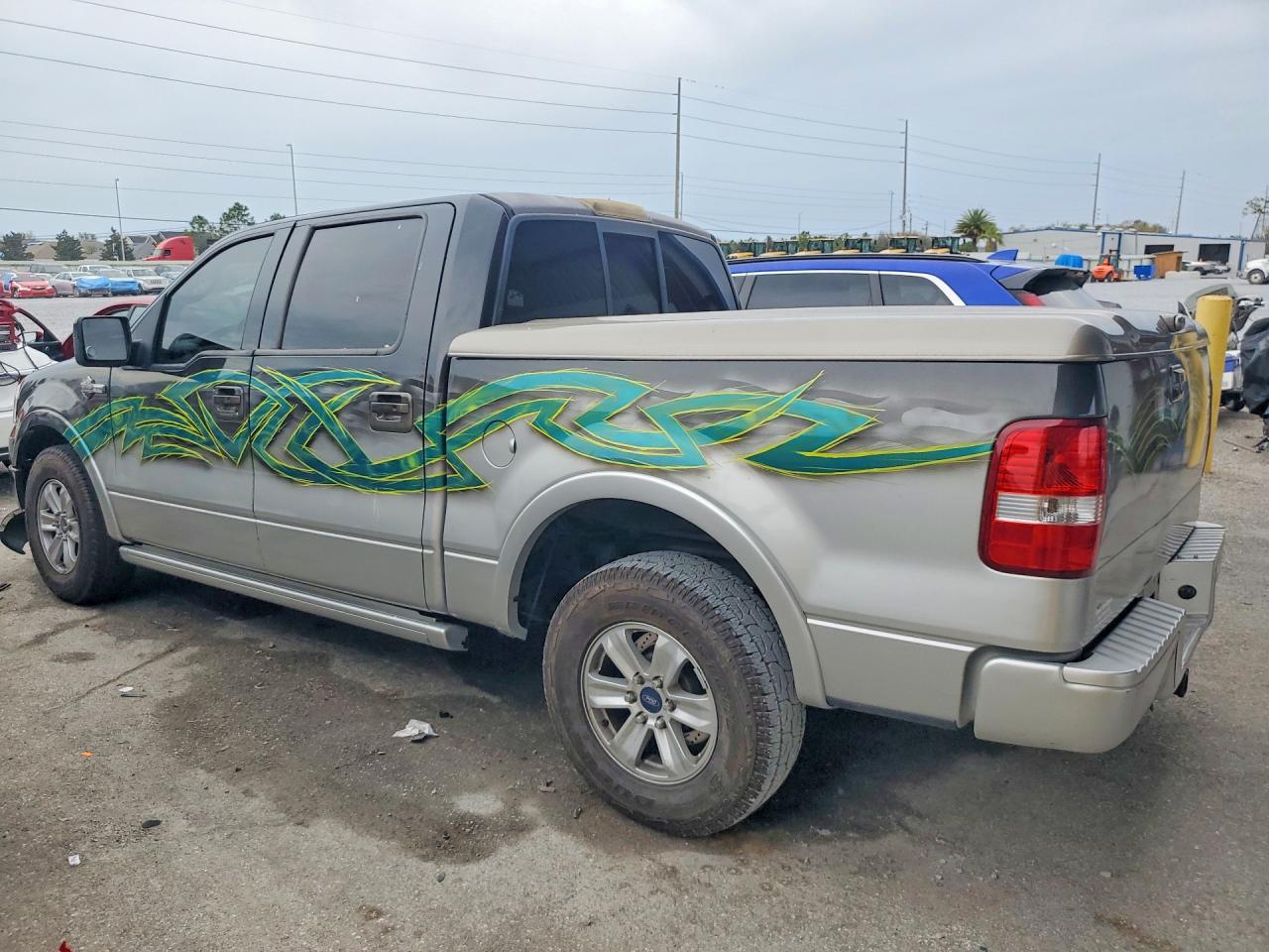 2007 Ford F150 Supercrew Черный vin: 1FTRW12597FA05323