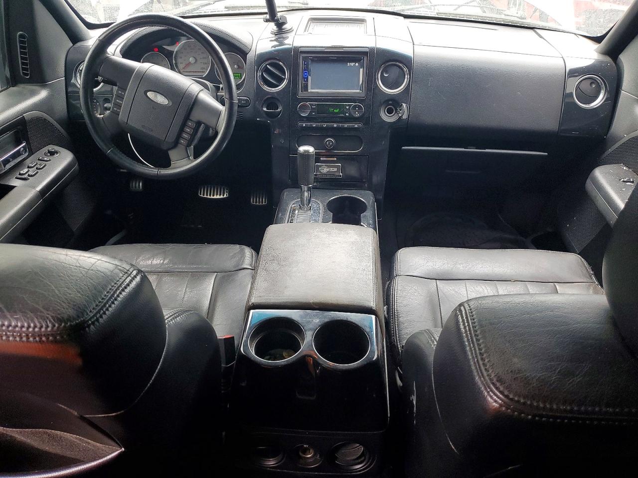 2007 Ford F150 Supercrew Черный vin: 1FTRW12597FA05323