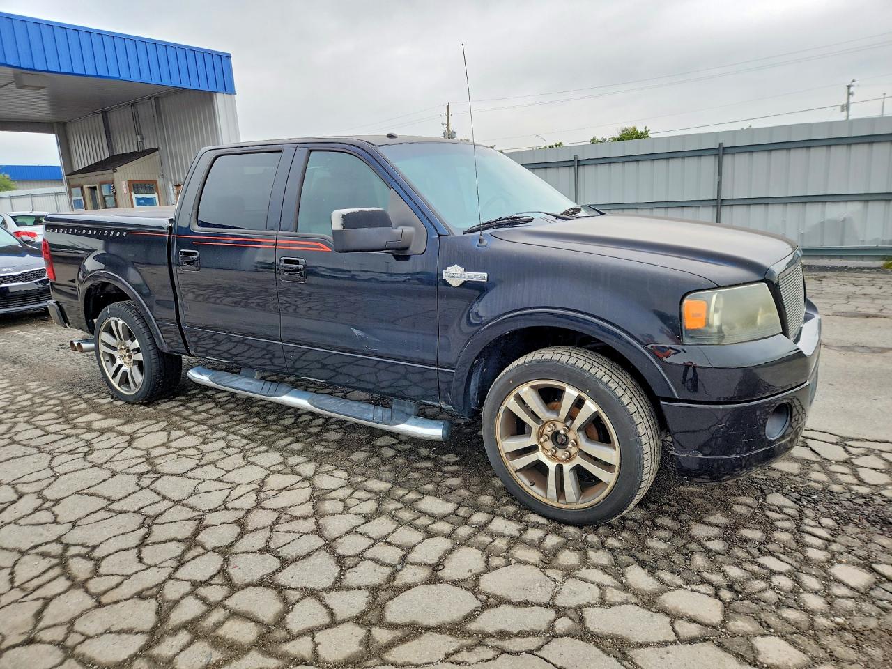 2007 Ford F150 Supercrew Black vin: 1FTRW12597FA71855